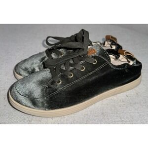 Revitalign‎ Sage Green Velvet Orthotic Santa Clara Betta Sneakers Women's Size 9